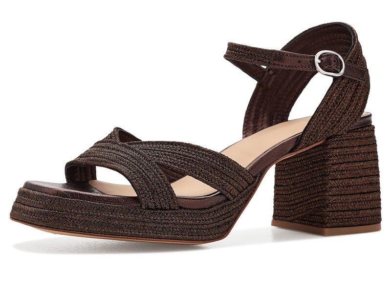 カスタ ニエール レディース シューズ 踵 サンダル CASTANER Vallita Heel Sandals Marron Osc