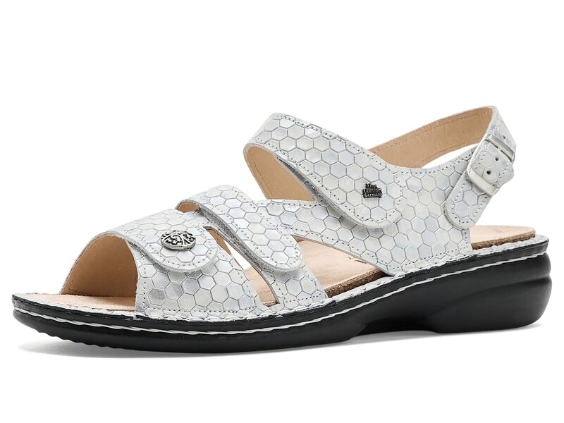 フィンコンフォート レディース シューズ 踵 Finn Comfort Gomera-S Bianco Esandra Bianco