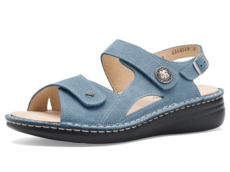 フィンコンフォート レディース シューズ 踵 Finn Comfort Barbuda Sky Streetnubuk Sky