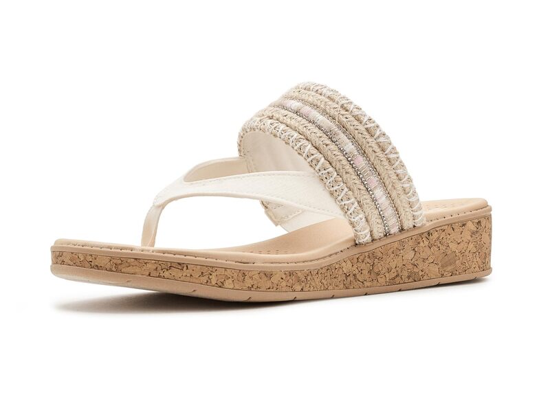 ライフストライド レディース シューズ ヒール サンダル LifeStride Birdie Thong Sandals Natural Tan タン