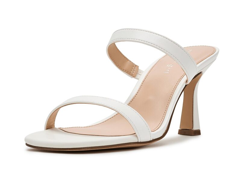 マッデンガール レディース シューズ 踵 Madden Girl Georgiie White Paris 白いこと