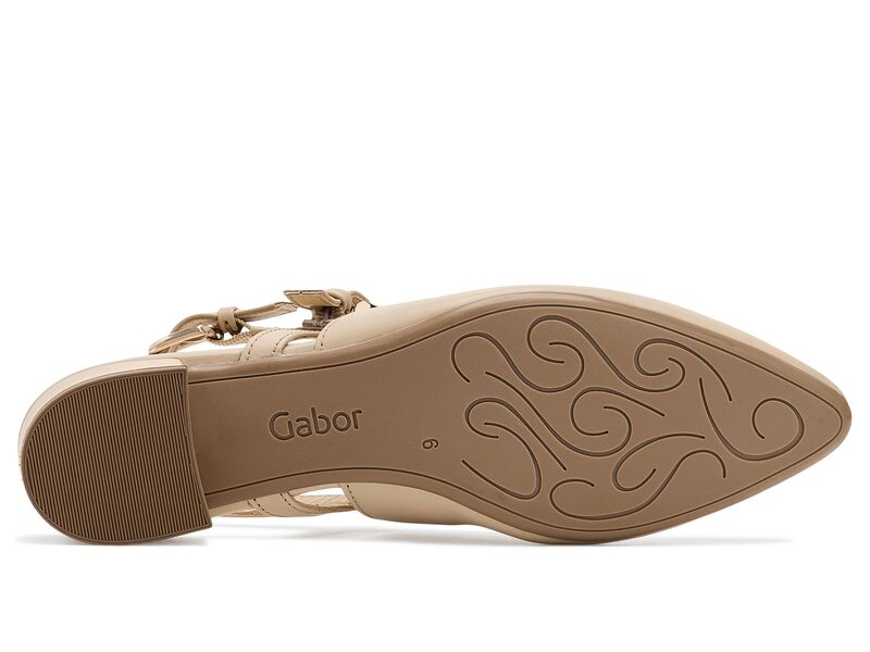 ガどんぶり鉢 レディース シューズ 踵 Gabor 81.524.22 Beige ベージュ