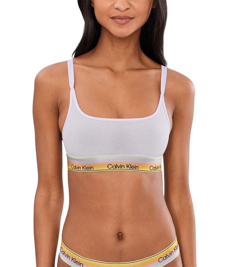 カルバン クライン アンダーウェア レディース ブラジャー メッシュ Calvin Klein Underwear Icon Mesh Unlined Bralette Lafayette Laven