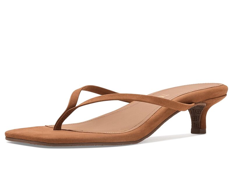ティキーズ レディース シューズ 踵 スエードクロス TKEESquare Toe Julia Suede Camel Suede 駱駝