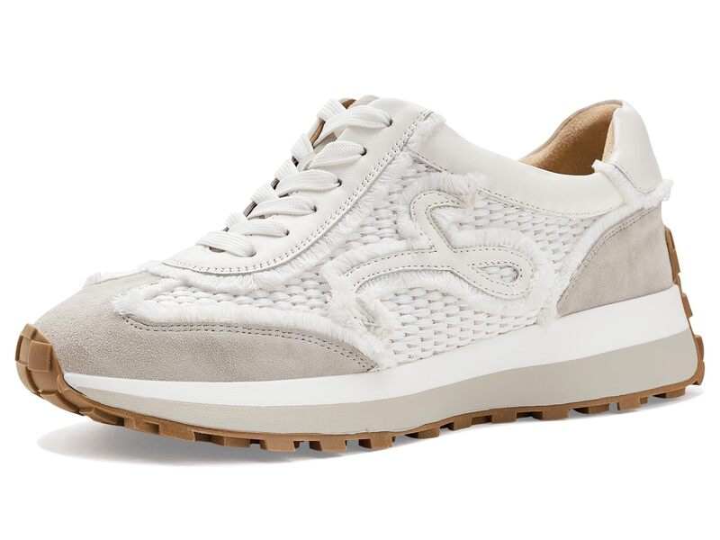 ベネリ レディース シューズ スニーカー Vaneli Quiton White Raffia Co ホワイト