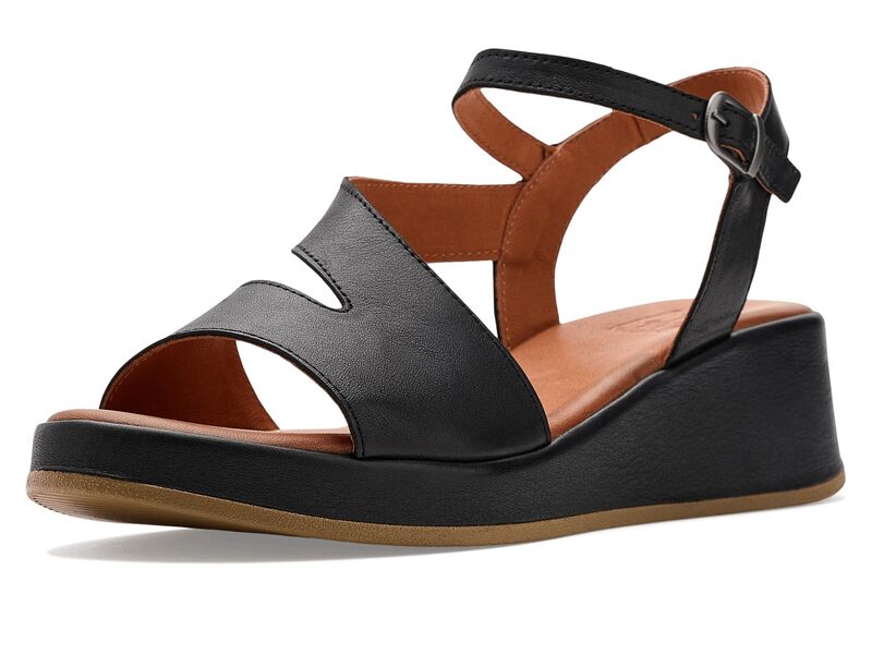 ミズムーズ レディース シューズ 踵 サンダル Miz Mooz Preston Sandals Black 黒いこと