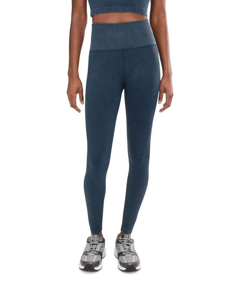 スピリチュアルギャングスタ レディース ボトムス 心地好いズボン下 レギンス Spiritual Gangster Sun Bleached Love 7/8 Leggings Indigo インディゴ レディースファッション-パンツ