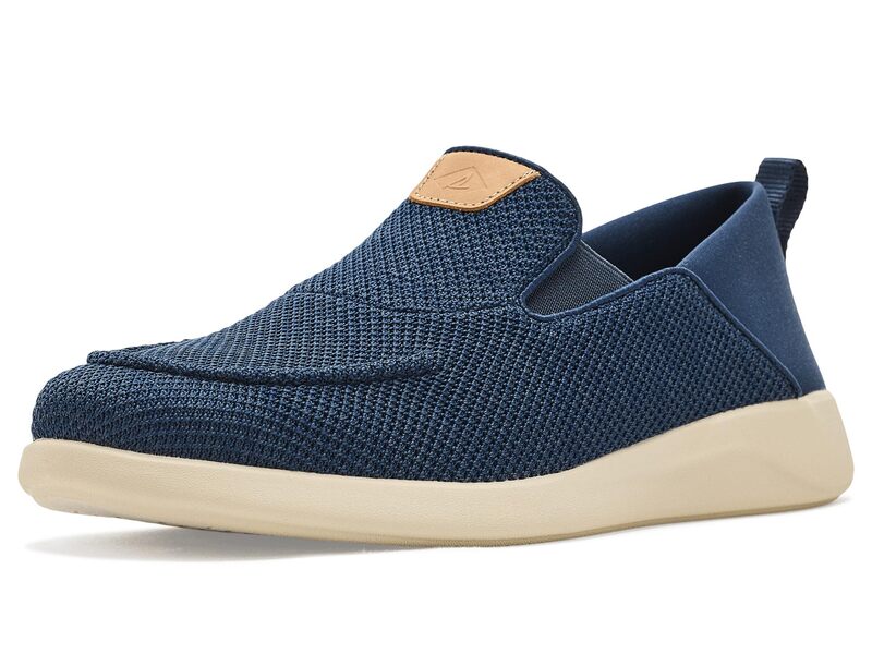 スペリー メンズ シューズ スニーカー Sperry Harpoon Crush Medium Blue 青色