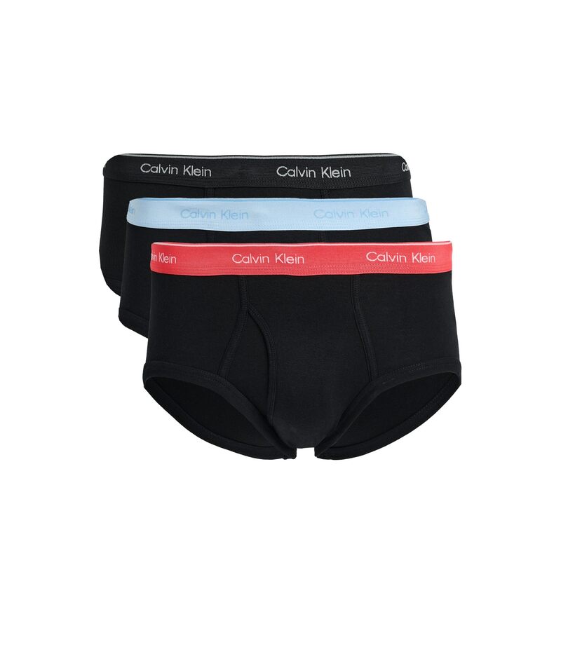 カルバン クラはたご屋 アンダー御召しもの メンズ ブリーフズボン下 綿織物 Calvin Klein Underwear Cotton Classics Brief 3-Pack Black Bodies W/ 黒いこと