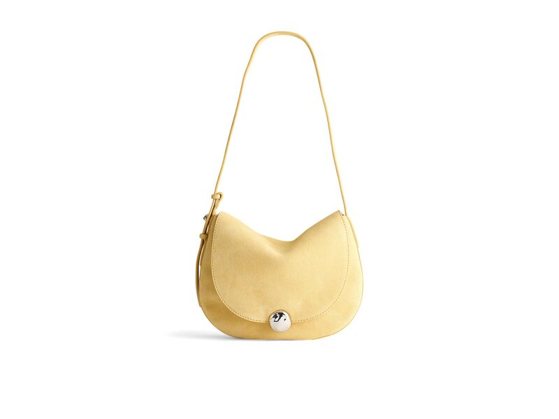 メイドウェル レディース バッグ Madewell The Dakota Saddle Bag Iced Lemon