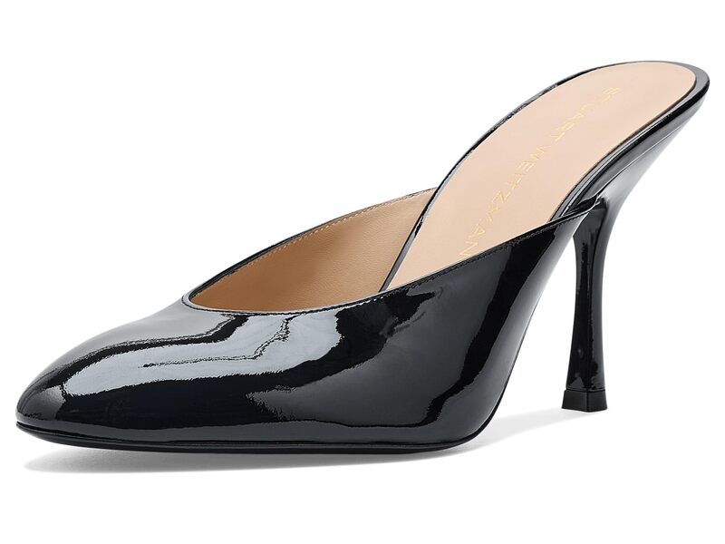 スチュアート ワイツマン レディース シューズ 踵 Stuart Weitzman Vinnie 85 Pump Black 黒いこと
