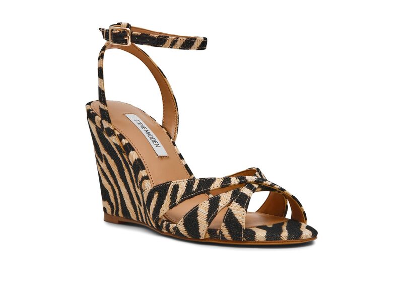 スティーブ マデン レディース シューズ スニーカー Steve Madden Harbor Zebra 毛の荒物