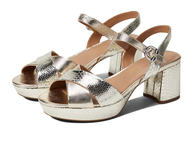 エアロソールズ レディース シューズ 踵 Aerosoles Cosmosoft Gold Leath ゴールド