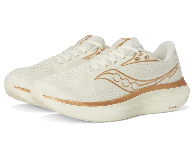 サッカニー レディース シューズ スニーカー Saucony Ride 18 Vanilla