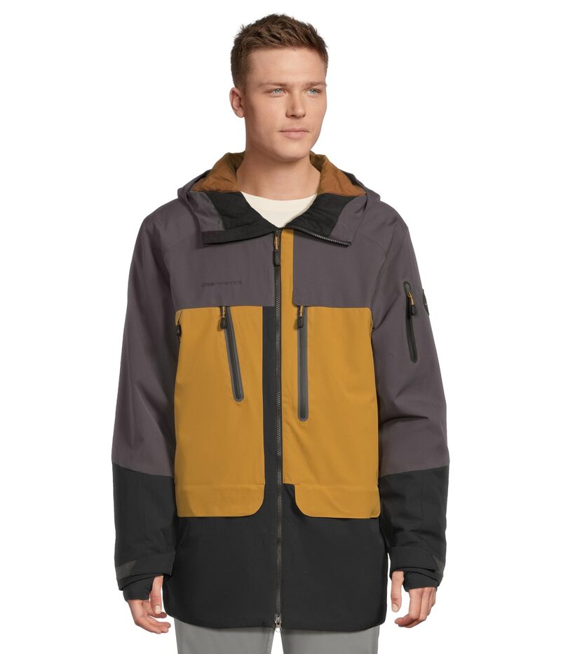 オバマイヤー メンズ アウター コート ジャケット Obermeyer Cirque Jacket Burnt Honey
