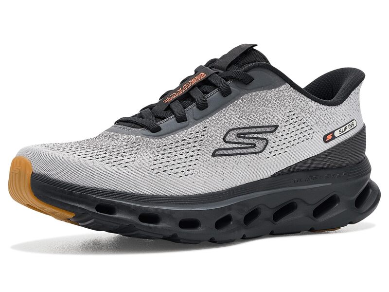 スケッチャーズ メンズ シューズ スニーカー Skechers Performance Go Walk Glide-step 2.0 Maser Hands Free Slip-インチ Gray/Black 黒いこと