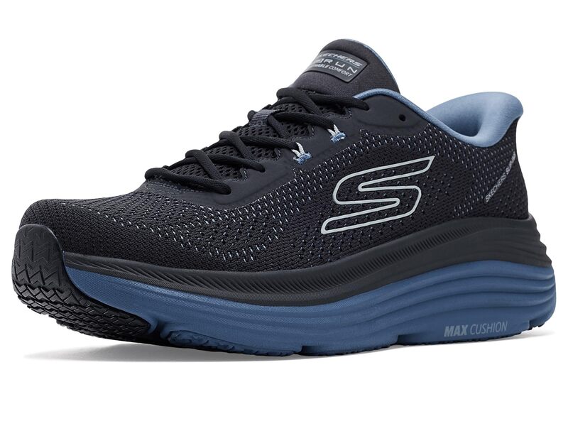 スケッチャーズ メンズ シューズ スニーカー Skechers Max Cushioning Endeavour Slip-In Dark Navy 米国海軍