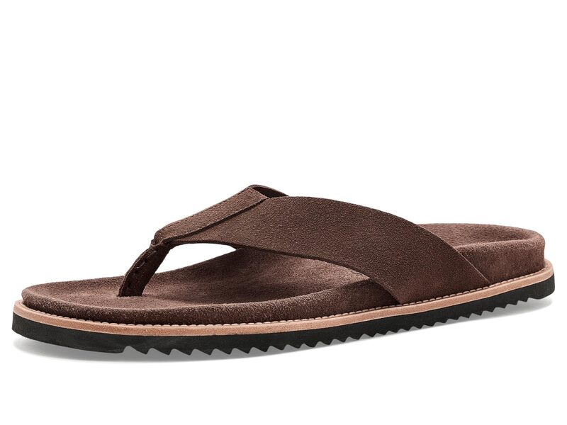 ウディアレン エドモンズ メンズ シューズ サンダル Allen Edmondsawgrass Thong Sandals Chocolate Su 黒茶