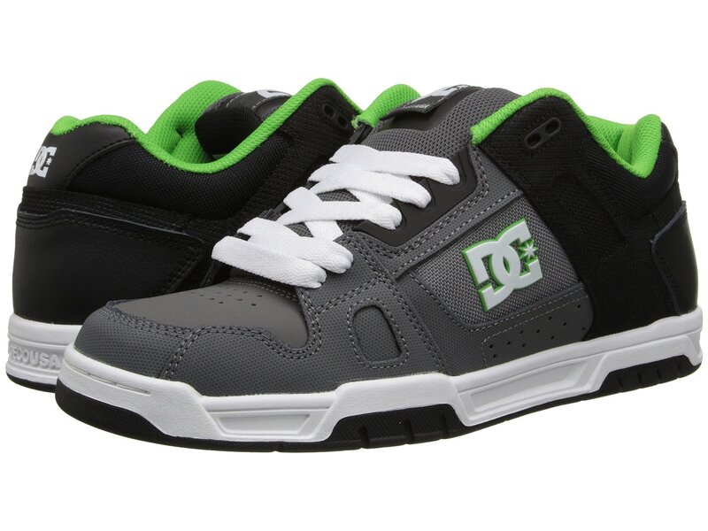 ディーシー メンズ シューズ スニーカー Dc Stag Black/Grey/Gree 黒いこと