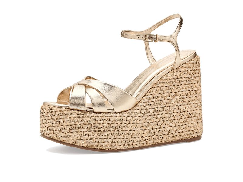 シュッツ レディース シューズ 踵 Schutz Keefa WedgeWo Platinum