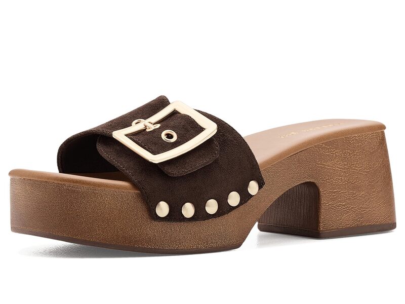 マッデンガール レディース シューズ 踵 Madden Girl WoodlanddWo Dark Brown Fabr 赤銅色