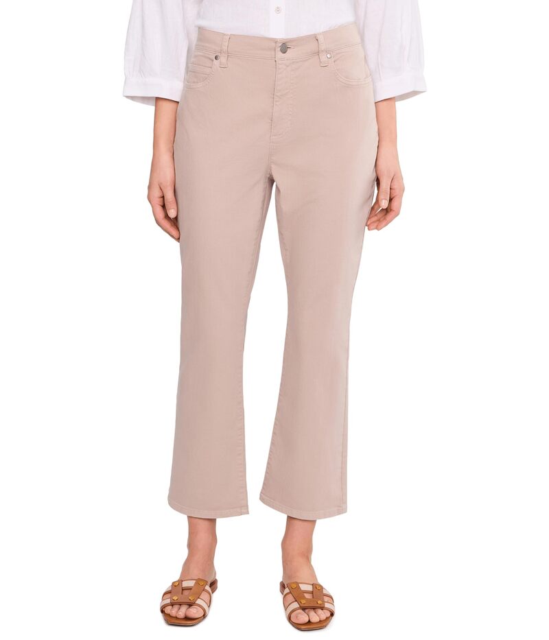 エイリーンフィッシャー レディース ボトムス 心地好いズボン下 綿織物 ジーンズ アンクル デニム Eileen Fisher Garment Dyed Cotton Stretch Denim Ankle Kick JeansWo Wheat ジーンズ