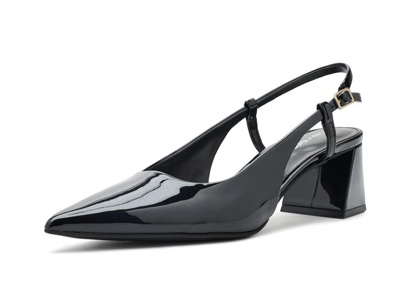 カルバンクライン レディース シューズ 踵 Calvin Klein Susie Black Patent 黒いこと