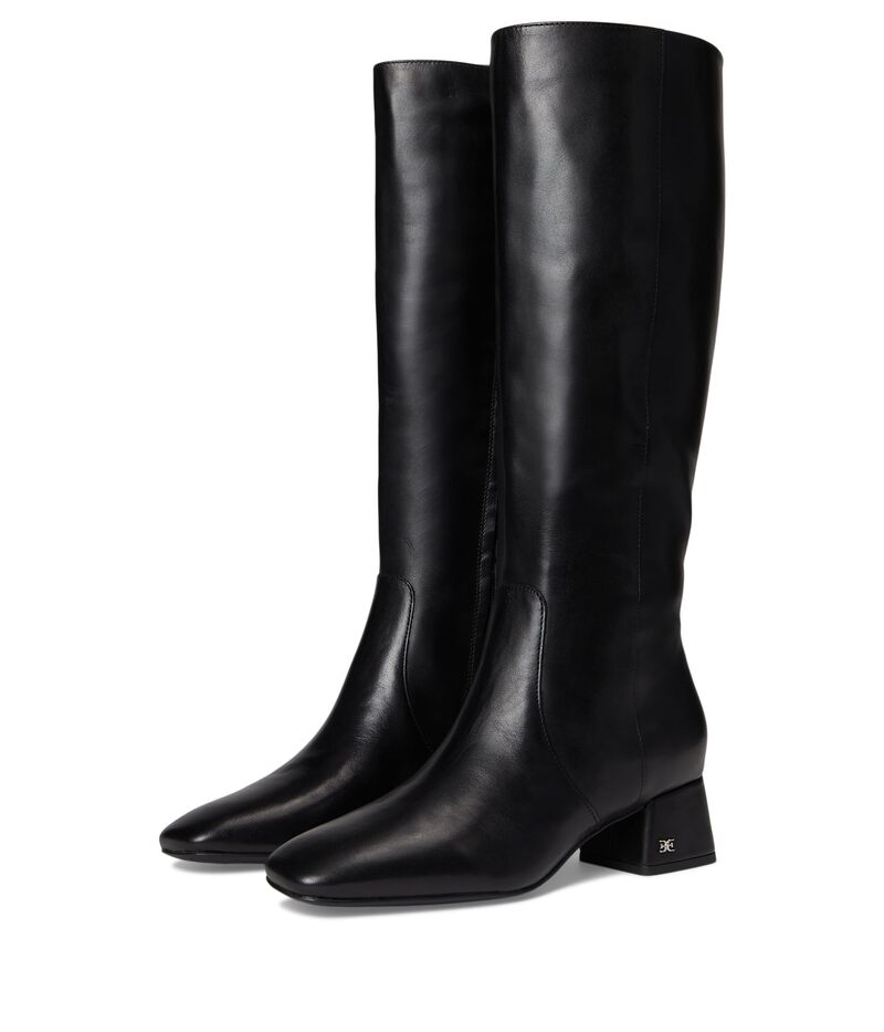 サムエデルマン レディース シューズ スニーカー Sam Edelman Porter Black Leather 黒いこと
