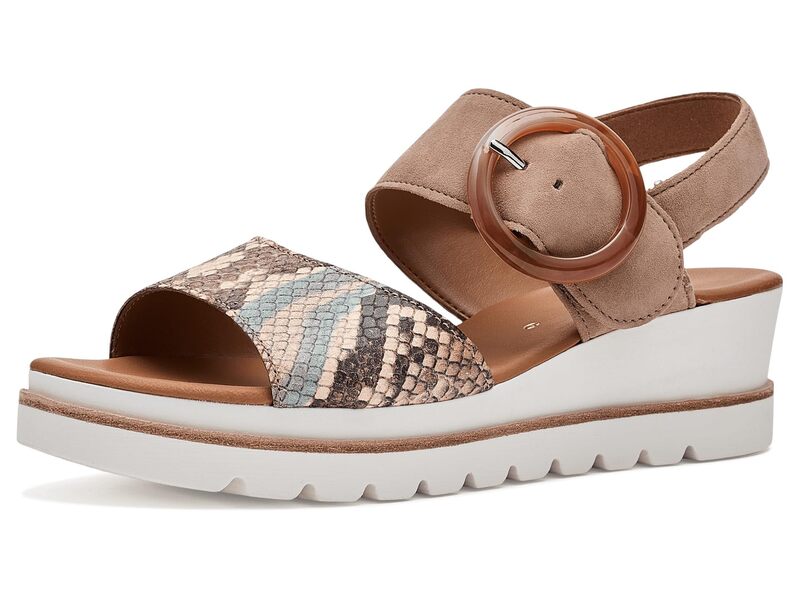 ガどんぶり鉢 レディース シューズ 踵 Gabor 84.645 Multicolor マルチ色合い