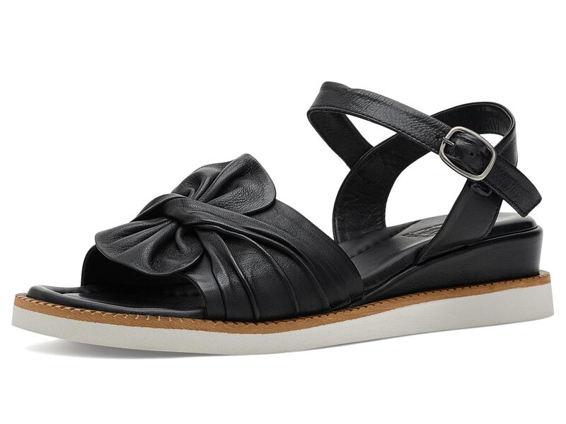 ミズムーズ レディース シューズ 踵 サンダル Miz Mooz Ever Wedge Sandals Black 黒いこと