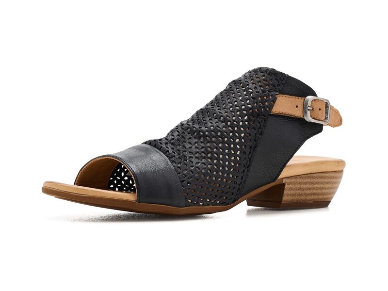 ミズムーズ レディース シューズ 踵 サンダル Miz Mooz Cayden Heeled Sandals Black 黒いこと