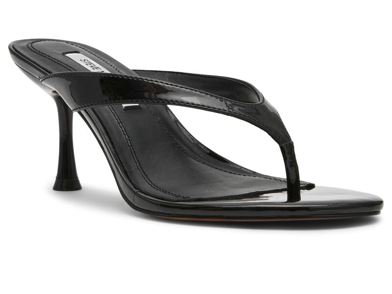 スティーブ マデン レディース シューズ 踵 Steve Madden Faroh Black Patent 黒いこと