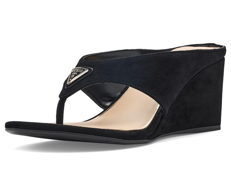 ゲス レディース シューズ 踵 Guess Marchon Black 黒いこと