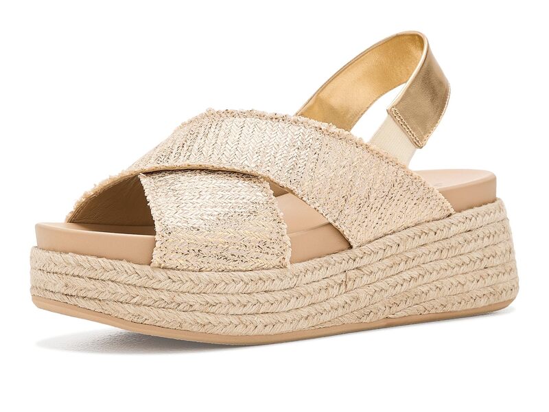 ジェイ横すべり レディース シューズ 踵 J/slides Berlin Light Gold ゴールド