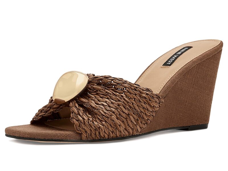 ナインウェスト レディース シューズ 踵 Nine West Nessla Medium Brown 赤銅色
