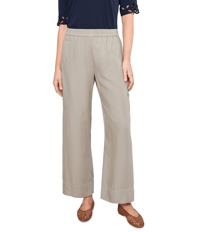ニックプラスゾーイ レディース ボトムス 心地好いズボン下 ワイドレッグ アンクル Nic+zoeliot Wide Leg Drapey Cargo Ankle Pants Dark Cobbleston