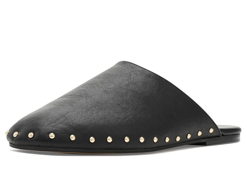 スティーブ マデン レディース シューズ 踵 Steve Madden Pearson Black Leather 黒いこと