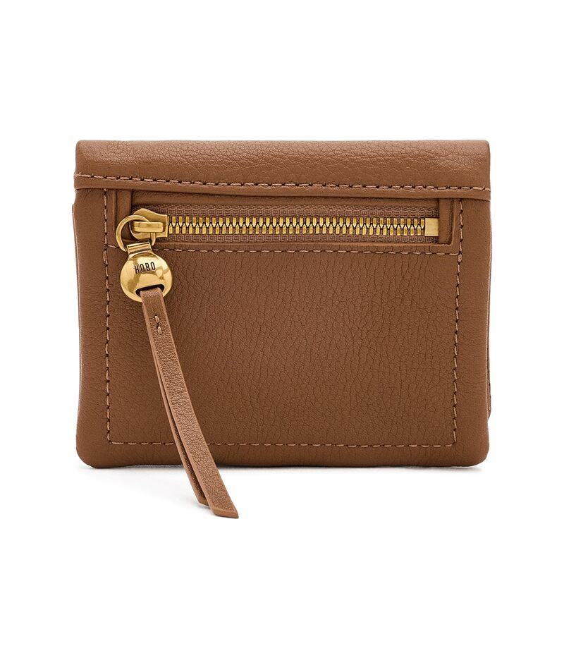 ホボ レディース 付属物 札入れ ミニ Hobo Lumen Mini Walletimber Brown 赤銅色 バッグ・小物・ブランド雑貨-レディース財布