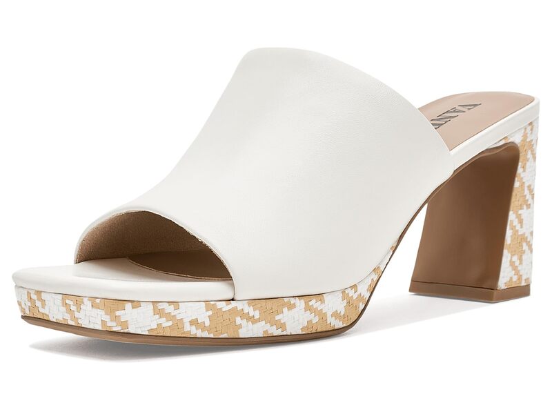 ベネリ レディース シューズ 踵 Vaneli Mantie White Nappa 白いこと
