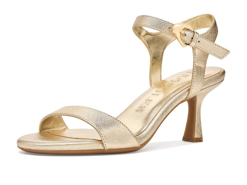 エアロソールズ レディース シューズ 踵 Aerosoles Divia Soft Gold ゴールド