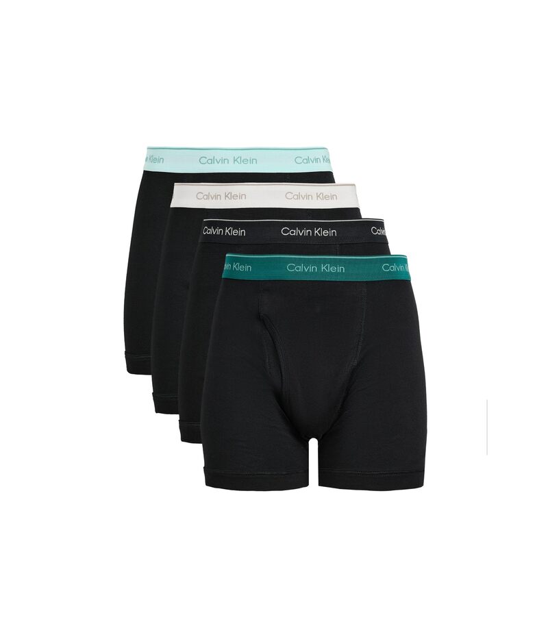 カルバン クラはたご屋 アンダーお召しもの メンズ ボクサーズボン下 綿織物 Calvin Klein Underwear Cotton Classics 5 Pack Boxer Brief Black Bodies/Bl 黒いこと