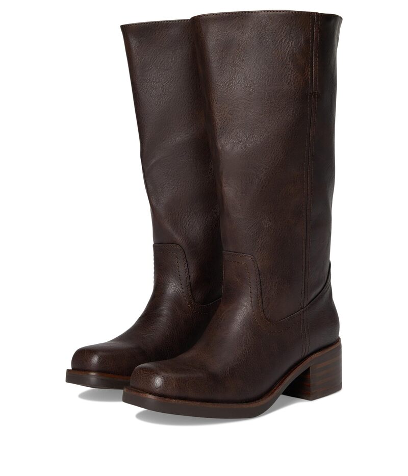 飛球 レディース シューズ ブーツ・レインブーツ Frye And Co. Miranda 14 Wide Calf Dark Brown 赤銅色