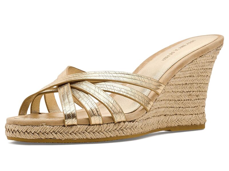 ヴェロニカ ベアード レディース シューズ 踵 サンダル Veronica Beard Phylina Slide Sandals Gold ゴールド