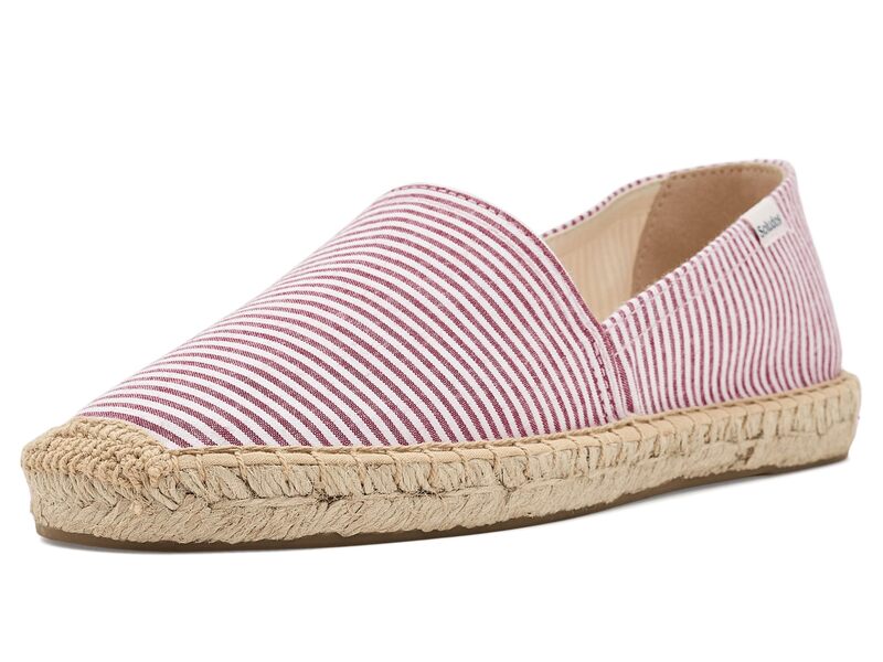 ソルドス レディース シューズ スリッポン・ローファー Soludoseersucker Original Espadrille Classic Pink サクラ色