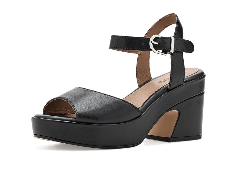 金髪 レディース シューズ ブーツ・レインブーツ Blondo Mona Black Leather 黒いこと