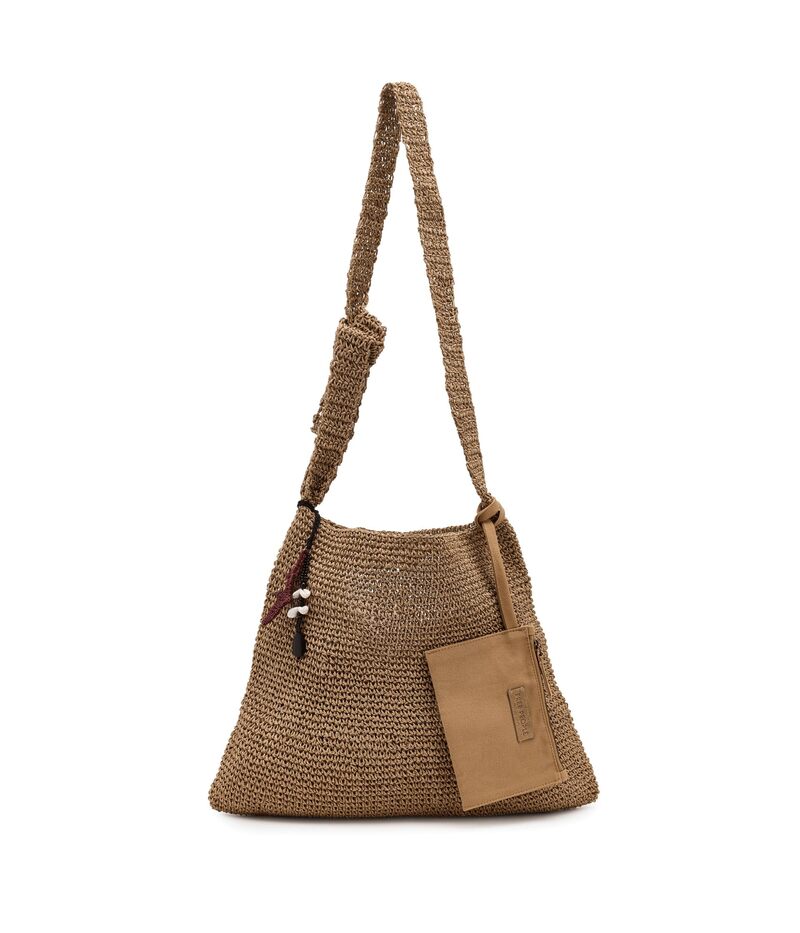 フリーピープル レディース 御徒面子 Free People Coastal Crush Straw Tote Natural