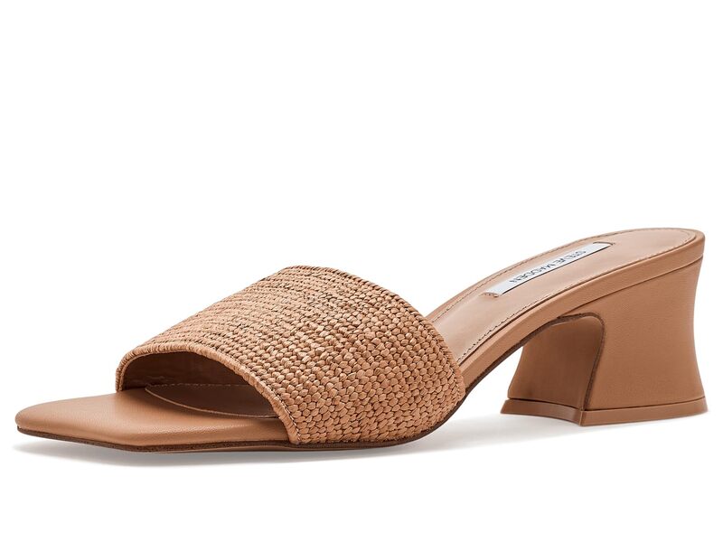 スティーブ マデン レディース シューズ 踵 Steve Madden Frolic Tan Raffia タン