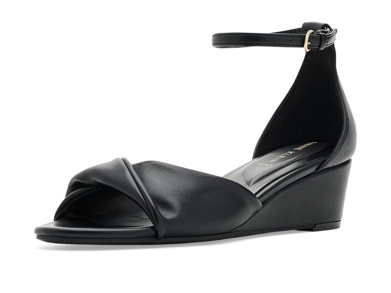 アンクライン レディース シューズ オックスフォード Anne Klein Whitby Black Smooth 黒いこと