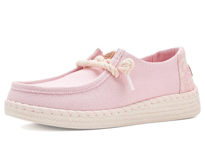 ヘイデュード レディース シューズ スリッポン・ローファー Hey Dude Wendy Espadrille Hibiscus Pale Lilac/Mult 紫はしどい