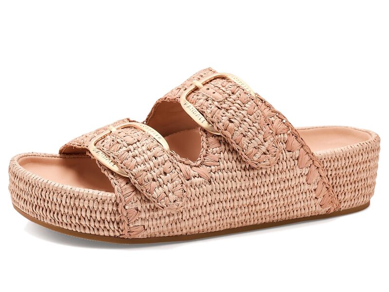 ロフラー 幽客ダル レディース シューズ サンダル Loefflerandall Nico Two Band Sandals Blush 毛はらい